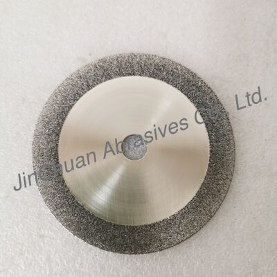 Jakość  Customed Single-Sided Abrasive Electroplated CBN Cutting Blades 100*0.8*12.7mm B60/70 fabryka