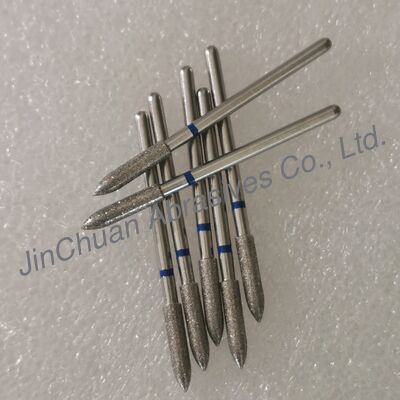 Customed 2-Layer Electroplated Diamond Low-Speed Burs For Dentistry
