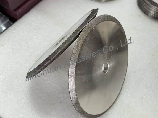 Jakość  Electro CBN Chamfering Wheels 1E1 For Chamfering And Grooving fabryka