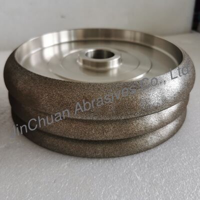 8 Inch 203mm Electroplated CBN Sharpening Wheel 32mm Bore Customizable for Woodworking Band Saw Blade Grinding