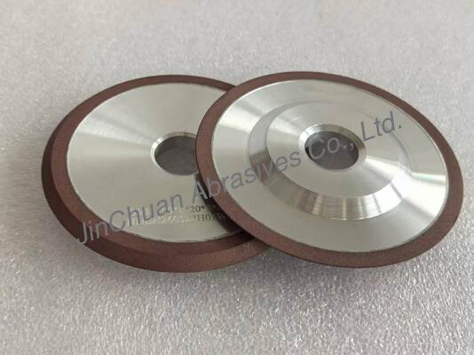 3V1 45 Degree Resin Bond Diamond Grinding Wheel for Precision Self-sharpening Carbide Surface Grinding