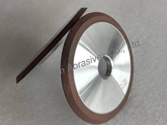 3V1 45 Degree Resin Bond Diamond Grinding Wheel for Precision Self-sharpening Carbide Surface Grinding