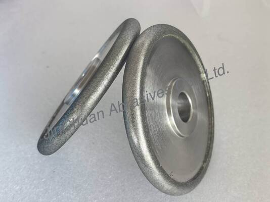 Electro Diamond  Wheels For Polishing Glass With R6 Round Profile  Grinding Wheel
