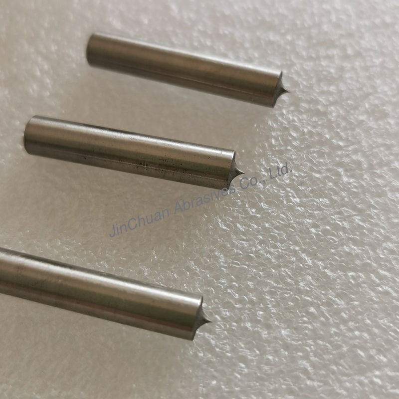 Non-Standard Customized Electroplated Diamond Grinding Head 2.5*R2.5*30T*5mm Grit1200 For Deburring