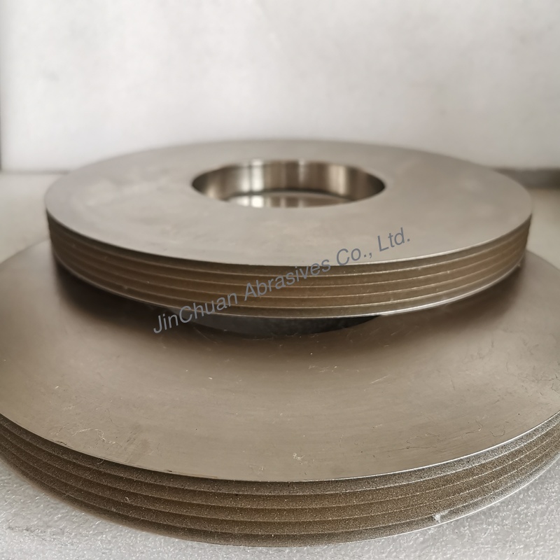 Electroplated CBN Cup-Shaped Grinding Wheel 1E1SP 300*127mm B200/203 with Grooved