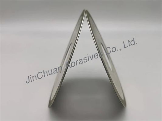 Srebrne galwanizowane diamentowe tarcze szlifierskie Ostrze tnące do 1A1 100 mm * 0,8 mm * 7 mm