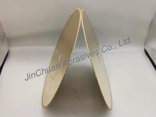 D50/60 Galwanizowana diamentowa ściernica szlifierska 0,8 mm Podstawa 210 * 20 * 2 mm