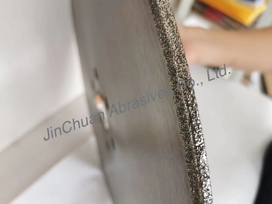 490 * 6,4 * 80 * 8 * 4,4 mm CBN Diamentowa tarcza do szlifowania żeliwnej galwanicznej tarczy tnącej