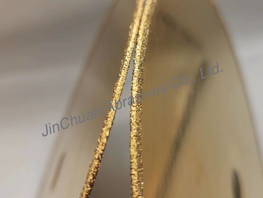 1A1R Galwanizowana diamentowa ściernica CBN 210 * 0,8 * 20 * 2 mm z Titanic