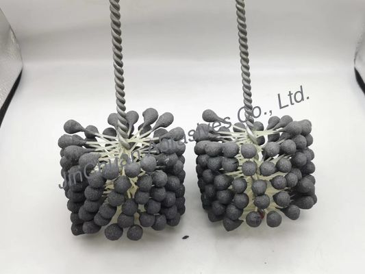 100*80*200mm kulka cylindryczna elastyczna szczotka do honowania do czyszczenia i wykańczania otworów