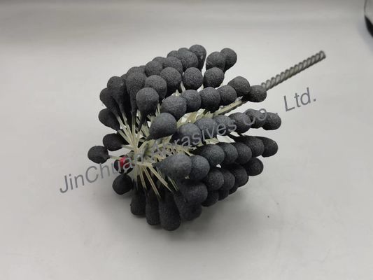 100*80*200mm kulka cylindryczna elastyczna szczotka do honowania do czyszczenia i wykańczania otworów