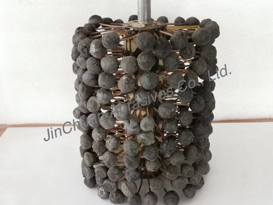 220*250*400mm Cylinder silnika szczotka do honowania polerowanie głowica kulowa otwór wewnętrzny SIC180 #