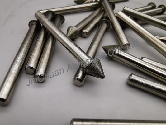 Końcówka osadzona elektrycznie 1k1w Ściernice ścierne Diamentowe materiały ścierne D126