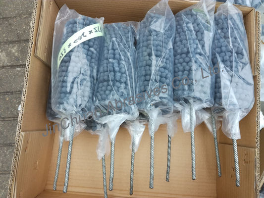 Wysokiej wydajności Karbyd krzemowy okrągły szczotka do szlifowania ścieracze ręcznik metalowy