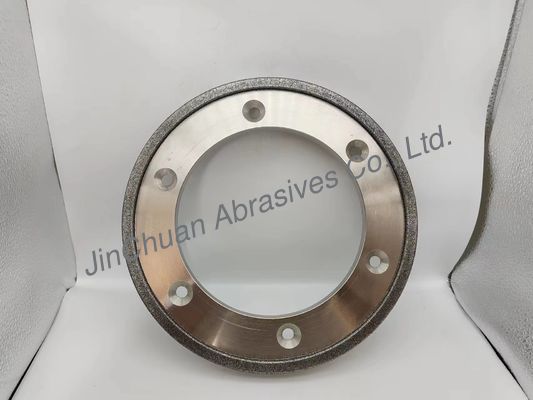 Elektrozawiany koło szlifowe CBN do żeliwa 6 otworów Diamentowy szlifier dysk 254mm