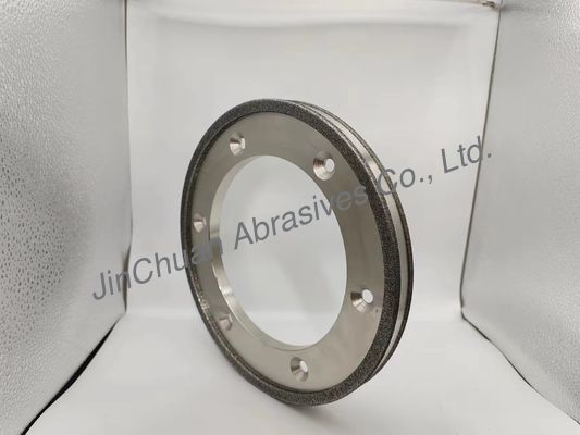 Elektrozawiany koło szlifowe CBN do żeliwa 6 otworów Diamentowy szlifier dysk 254mm