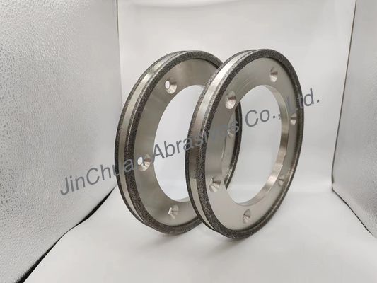 Elektrozawiany koło szlifowe CBN do żeliwa 6 otworów Diamentowy szlifier dysk 254mm