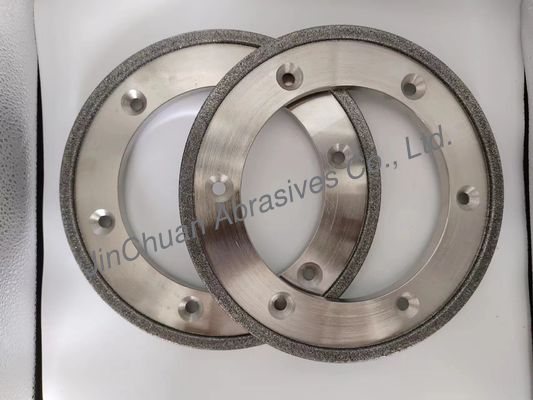 Elektrozawiany koło szlifowe CBN do żeliwa 6 otworów Diamentowy szlifier dysk 254mm