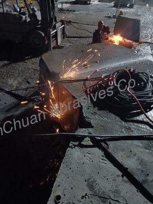 Elektroliterowana piła diamentowa do cięcia betonowych bel i kolumn