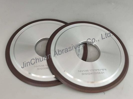 Związek z żywicą Diamentowe koła 14v1, średnica 175, kąt 45