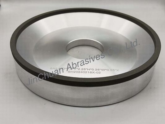 6A2 Związek z żywicą CBN Koła szlifujące z średnicą 203 mm Otwór wewnętrzny 84 mm Grubość 51 mm