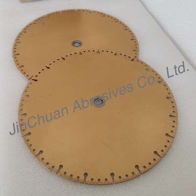 D300mm Diamond Grinding Wheels For Stone Processing With Vacuum Brazed Technology