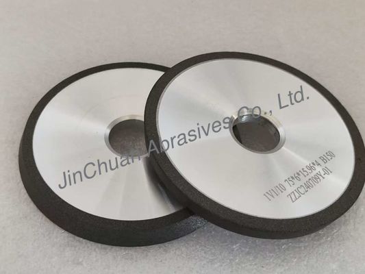 Szary koło szlifowe CBN 1V1 75 mm z 10 stopniami dla wydajności gashing