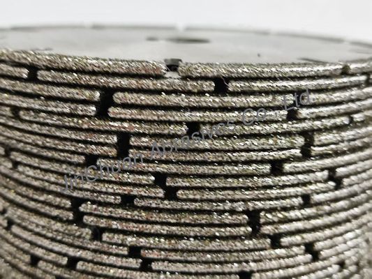 Długa żywotność elektroplastyzowane, połączone z diamentem ostrze do cięcia