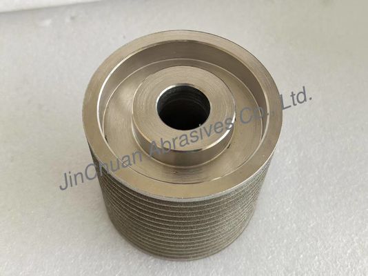 Specjalny rozmiar i kształt koloru bursztynowego elektroplacowane koła Cbn do szlifowania i ostrzenia