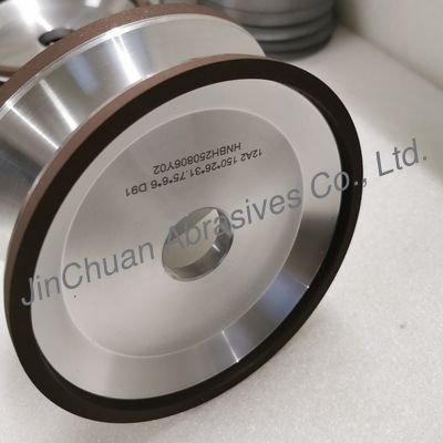 Resin  Bond Diamond Dish Shape Grinding Wheel  150*26*31.75*6*6mm  Suitable For Processing Hard And Brittle Materials