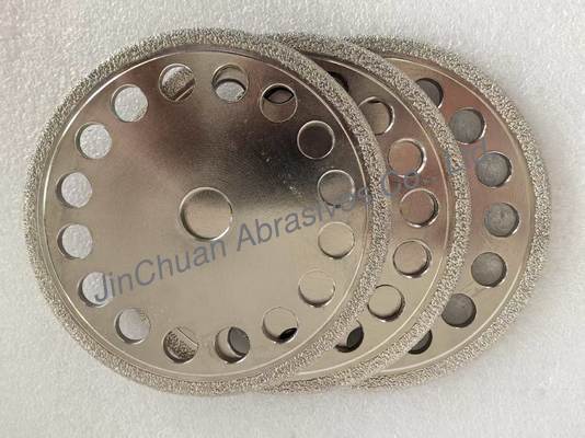 Wysokowydajne diamentowe ściernice lutowane próżniowo do szlifowania żeliwa z ziarnem D40/45, konfigurowalnym kształtem i długą żywotnością
