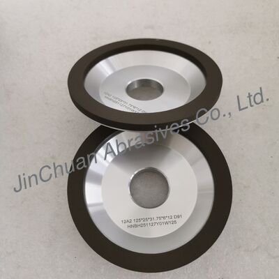 12A2 Związek z żywicą Diamentowe szlifowanie 125*25T*31.75*6*12mm D91 Szlifowanie na mokro