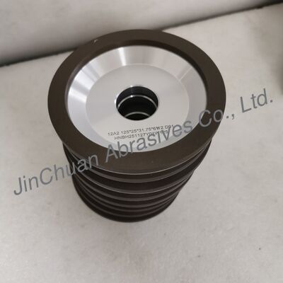 12A2 Związek z żywicą Diamentowe szlifowanie 125*25T*31.75*6*12mm D91 Szlifowanie na mokro
