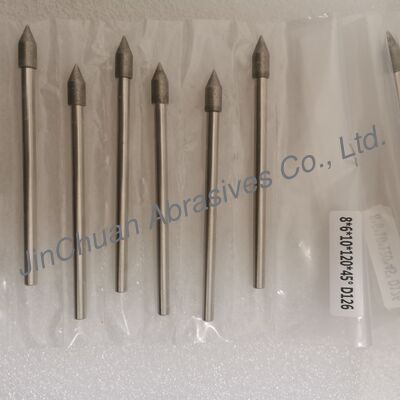 8*6*10*120mm 30°-120° D126 Elektroplacowane szlifierki do węglanu cementu