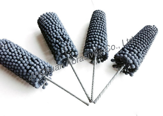 Elastyczna szczotka szlifierska do dywersyfikacji do obróbki powierzchni z wewnętrznym otworem