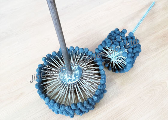 Większa średnica Polerowanie i gratowanie Ścierna szczotka z węglika krzemu Flex Hone