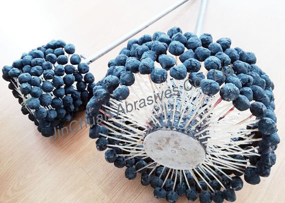 Większa średnica Polerowanie i gratowanie Ścierna szczotka z węglika krzemu Flex Hone