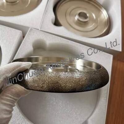 8 cali 203 mm elektrolizowane koło ostrzające CBN 32 mm Wylot dostosowywalny do drewniania