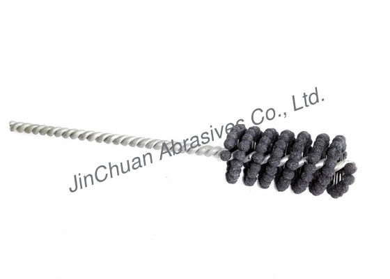 76 mm Czarne materiały ścierne Elastyczna szczotka do polerowania do polerowania i usuwania zadziorów