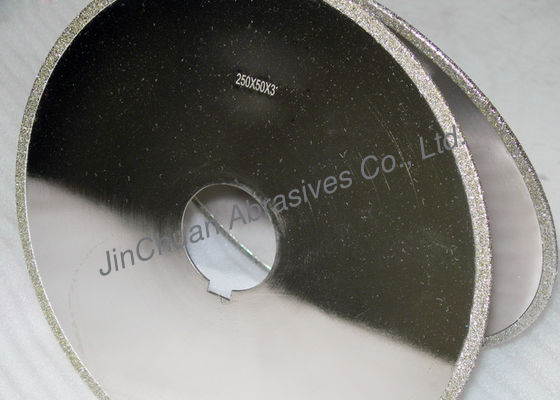 Materiały ścierne o wysokiej wytrzymałości, galwanizowane Diamentowe ostrze / 10-calowy diamentowy dysk do ostrzenia