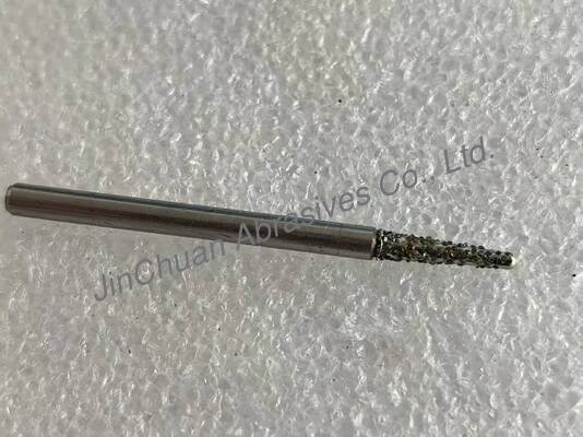 Elektroplaterowane trzpienie szlifierskie diamentowe z korpusem stalowym Numer ziarna D30/35, R1*3*10*45*3