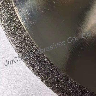 Tarcza galwaniczna CBN, 12-calowa ściernica B50 o ziarnistości do cięcia stali sprężynowej