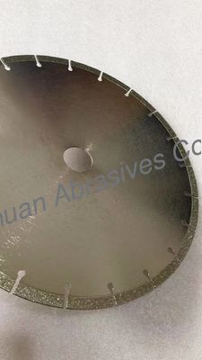 Cięcie metalu Galwaniczne diamentowe ostrze / diamentowe ostrze do płytek 300 mm