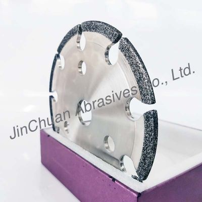 Wysoka efektywność pracy Diamentowa tarcza CBN o obwodzie galwanicznym Certyfikat ISO