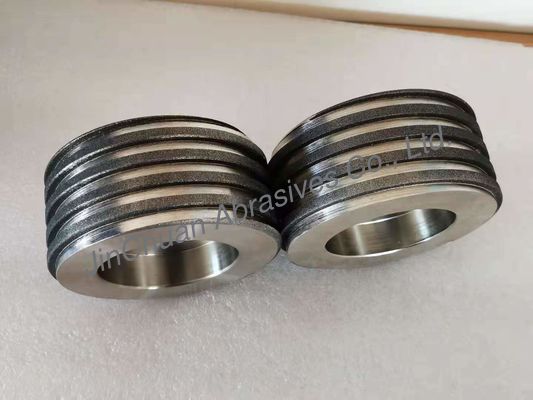 Helical CBN Diamond Wheel 120 * 54 * 20 Klejenie galwaniczne