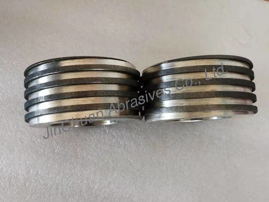 Helical CBN Diamond Wheel 120 * 54 * 20 Klejenie galwaniczne
