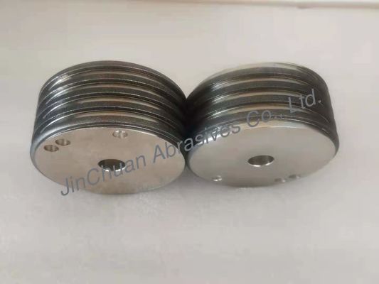 Helical CBN Diamond Wheel 120 * 54 * 20 Klejenie galwaniczne