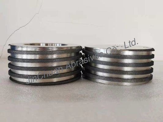 Helical CBN Diamond Wheel 120 * 54 * 20 Klejenie galwaniczne