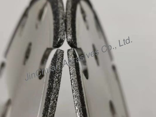 145 * 3 * 22,2 * 2,4 * 7,5 Dinasaw CBN Cyclone ściernica Galwaniczna ściernica CBN ze szczelinami na piłę łańcuchową