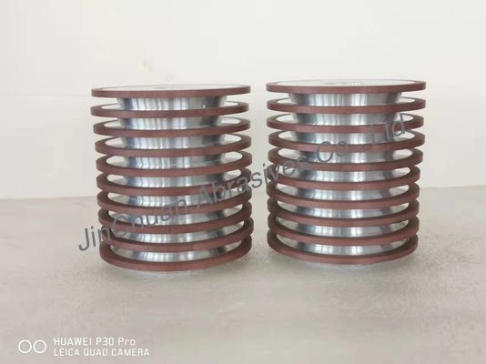 100mm 3A1 Płaska tarcza szlifierska diamentowa z żywicą spajaną na brzeszczot tarczowy